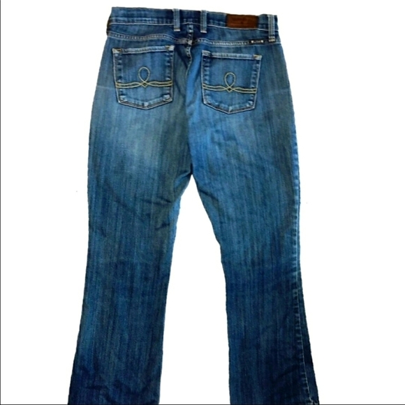 🎀👖🌻 Lucky Brand Jeans Sofia Boot Cut Distressed - Picture 4 of 6